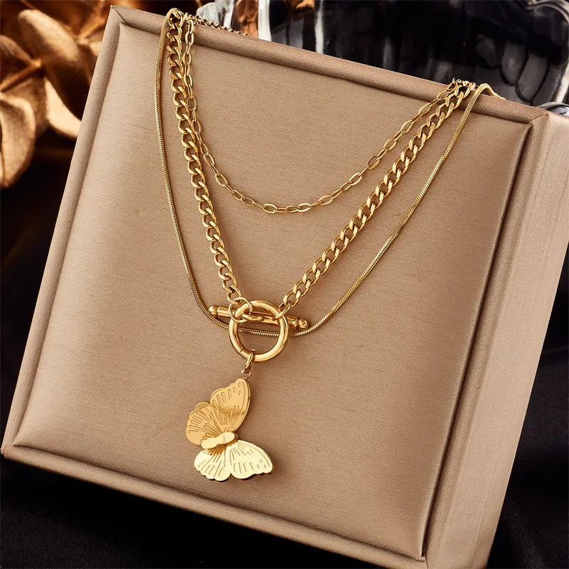 Collar Mariposa