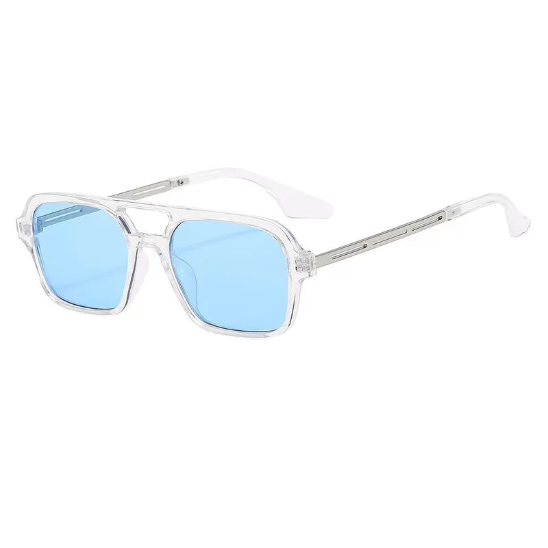 Gafas Azul Marco Transparente