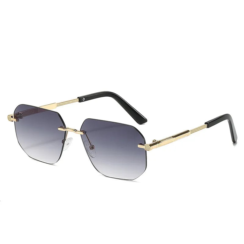 Gafas Gris Sin Marco