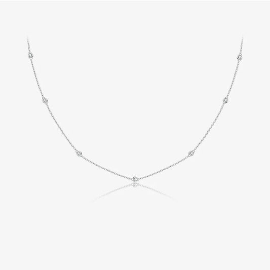 Collar Delicado Plata De Ley 925