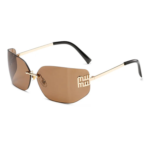 Gafas de Sol sin Marco Café