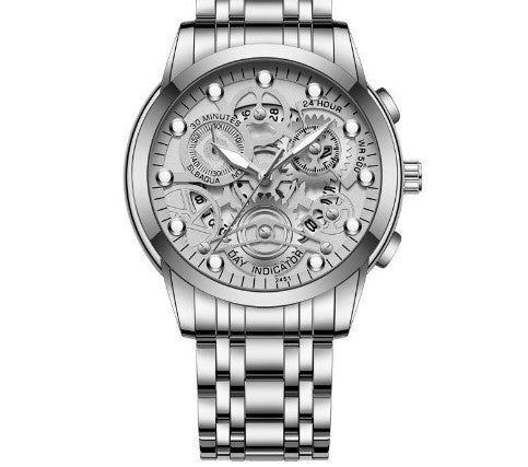 Reloj Redondo Acero Inoxidable