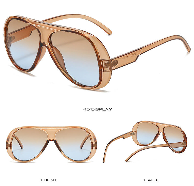 Gafas Azul Café Marco Transparente