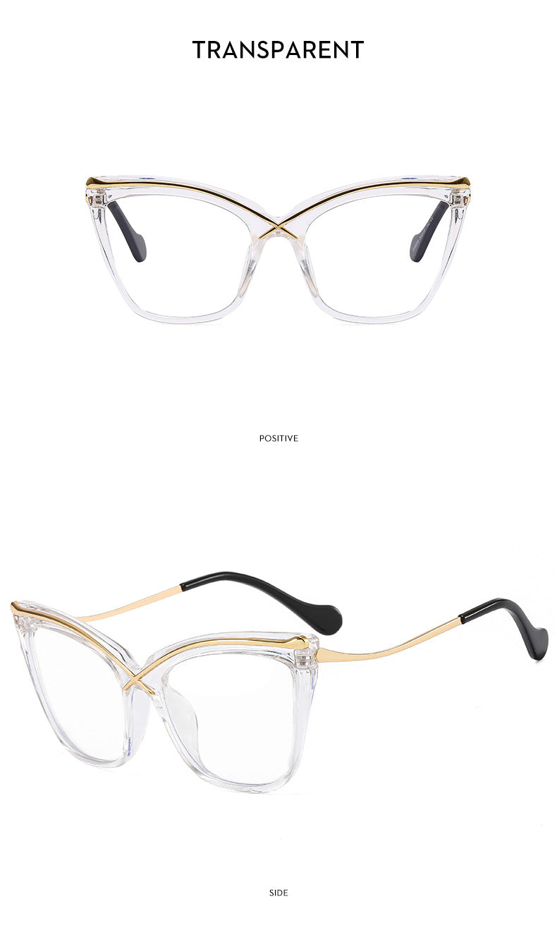 Gafas Ojo De Gato Transparentes