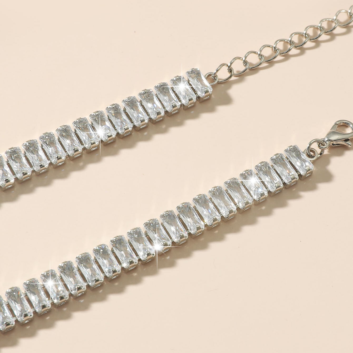Gargantilla Diamante Imitación