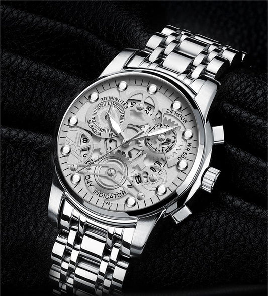 Reloj Redondo Acero Inoxidable