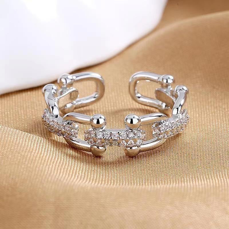 Anillo Circón Plata De Ley 925
