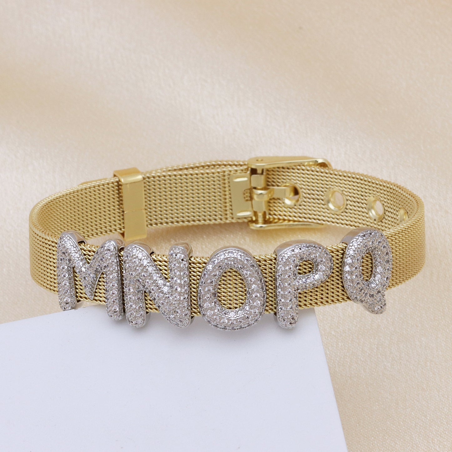 Letra Cobre Joyería DIY