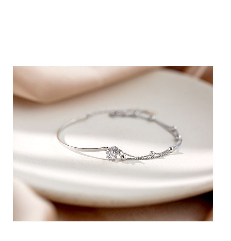 Pulsera Estrella Plata De Ley 925