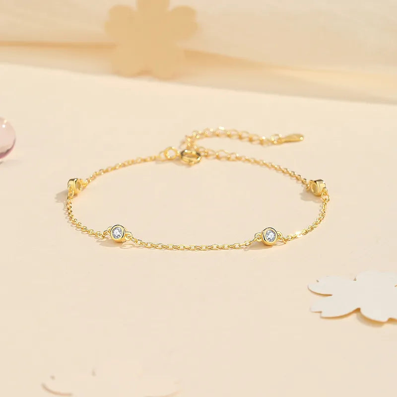 Pulsera Elegante Plata De Ley 925