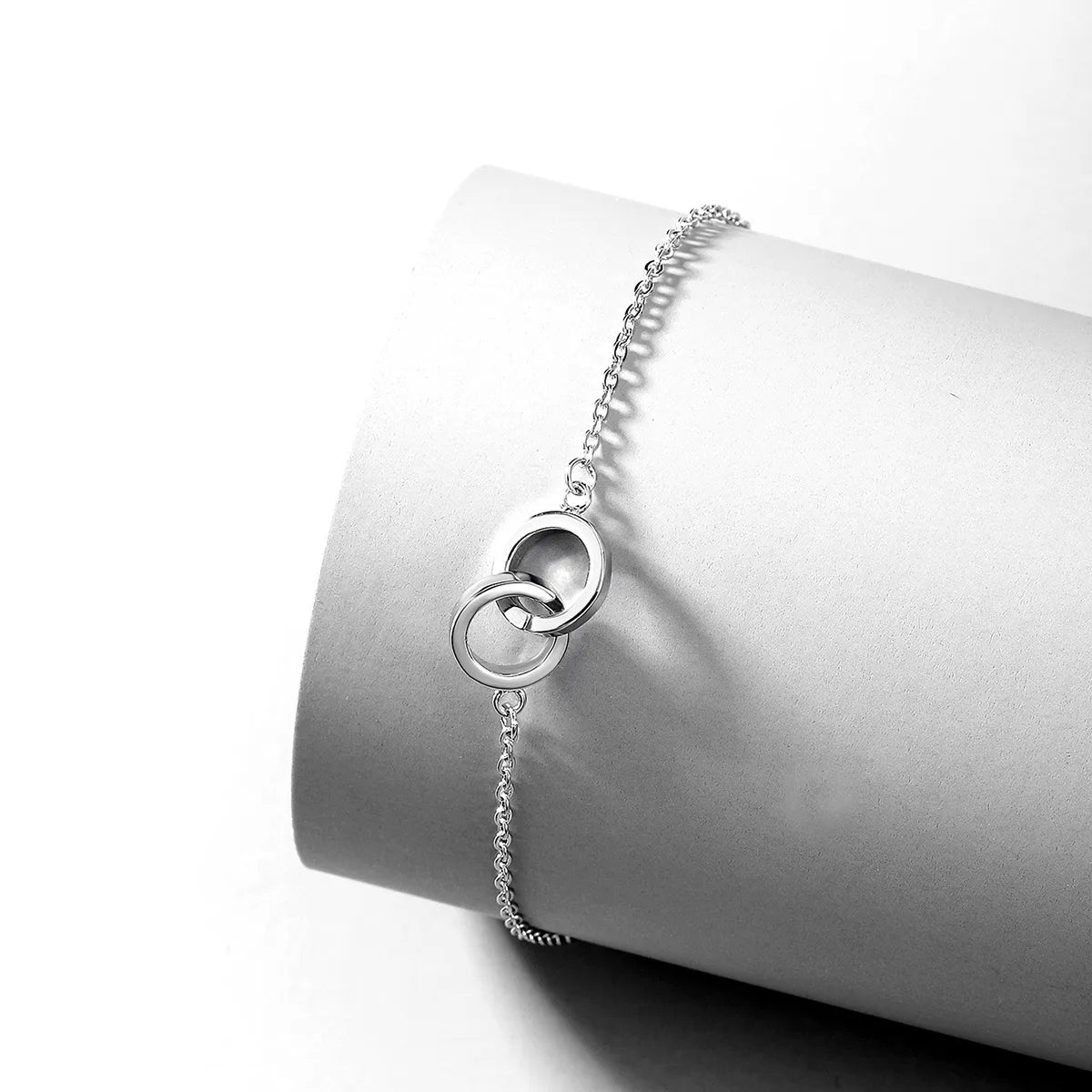 Pulsera Anillos Plata De Ley 925
