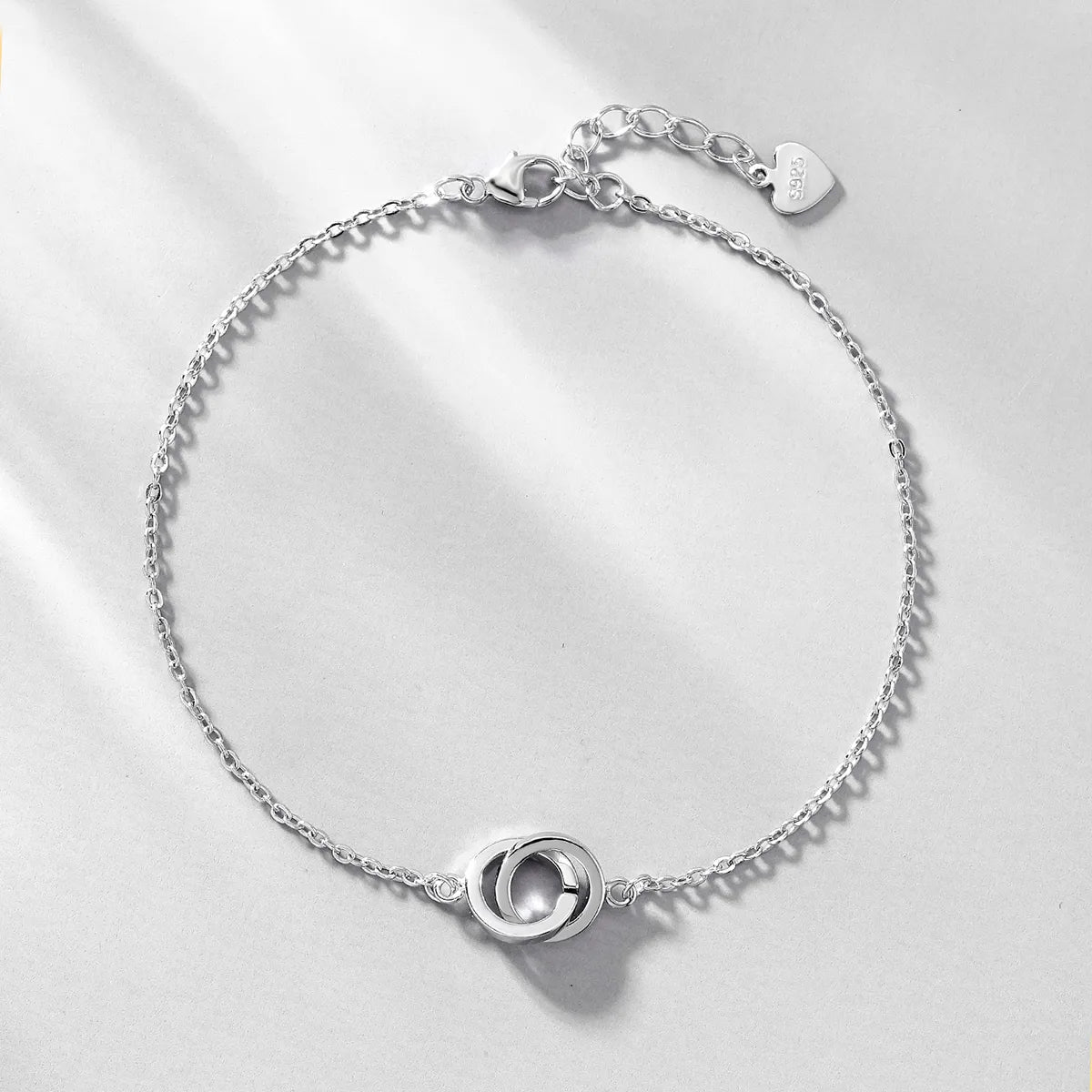 Pulsera Anillos Plata De Ley 925