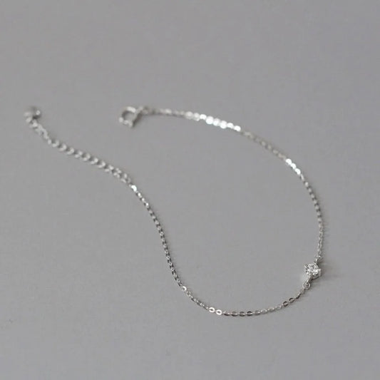 Pulsera Elegante Plata De Ley 925