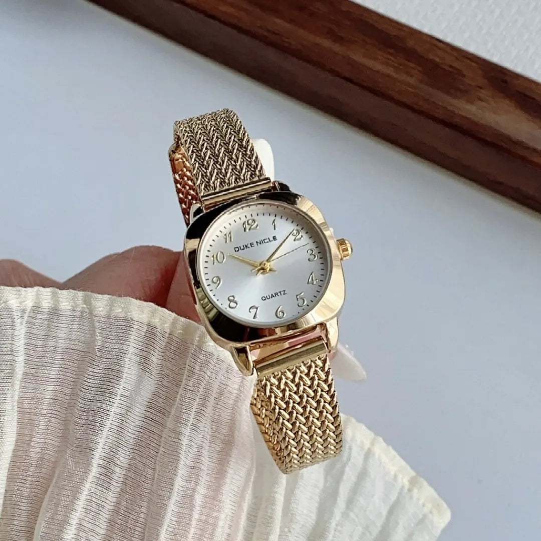 Reloj Dorado Acero Inoxidable