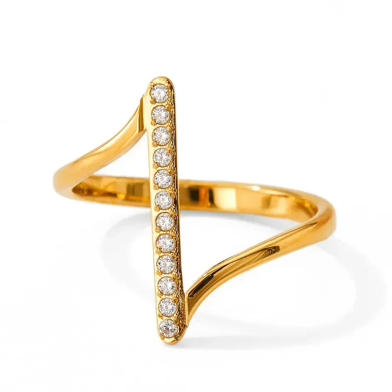 Anillo Línea Acero Inoxidable