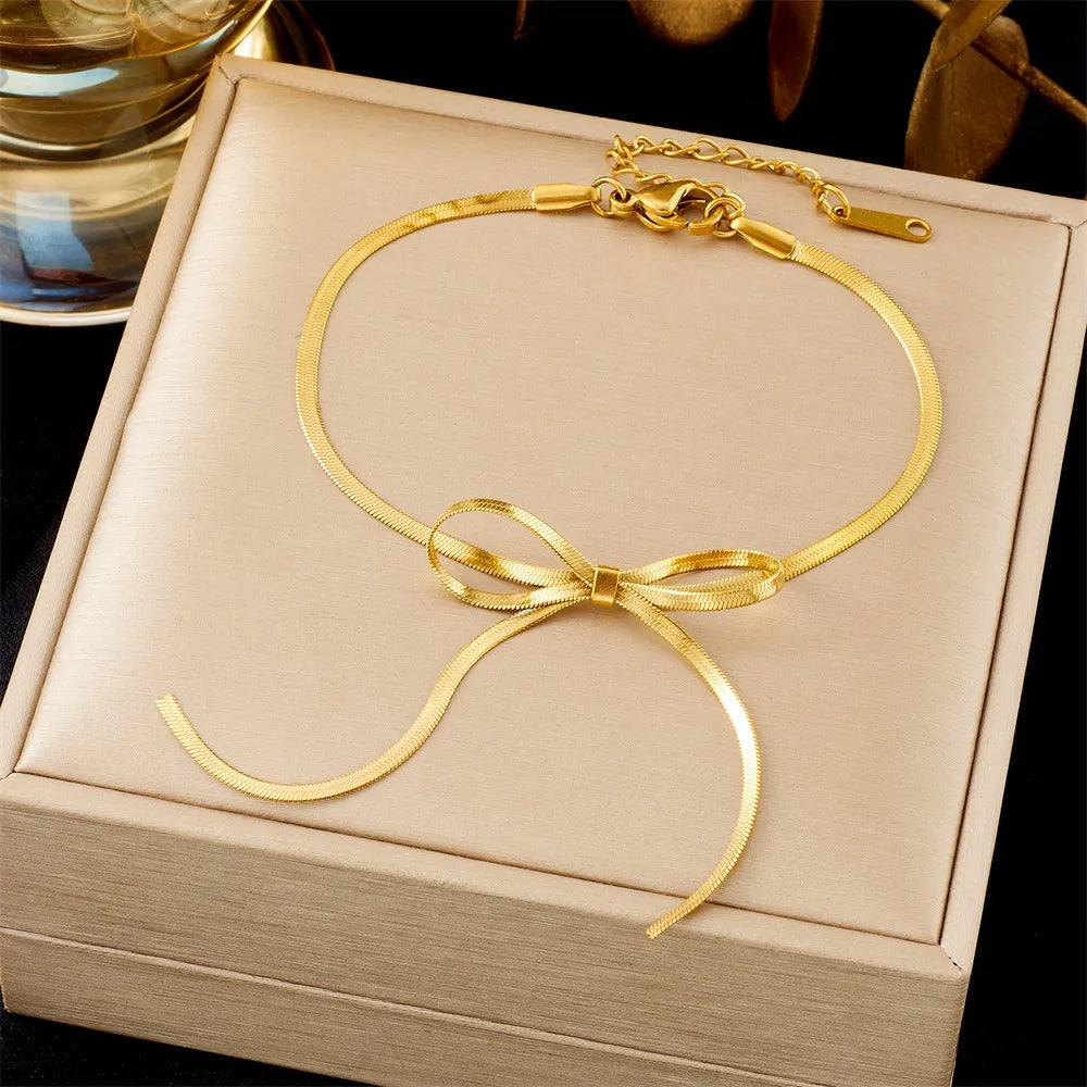 Pulsera Moño Acero Inoxidable