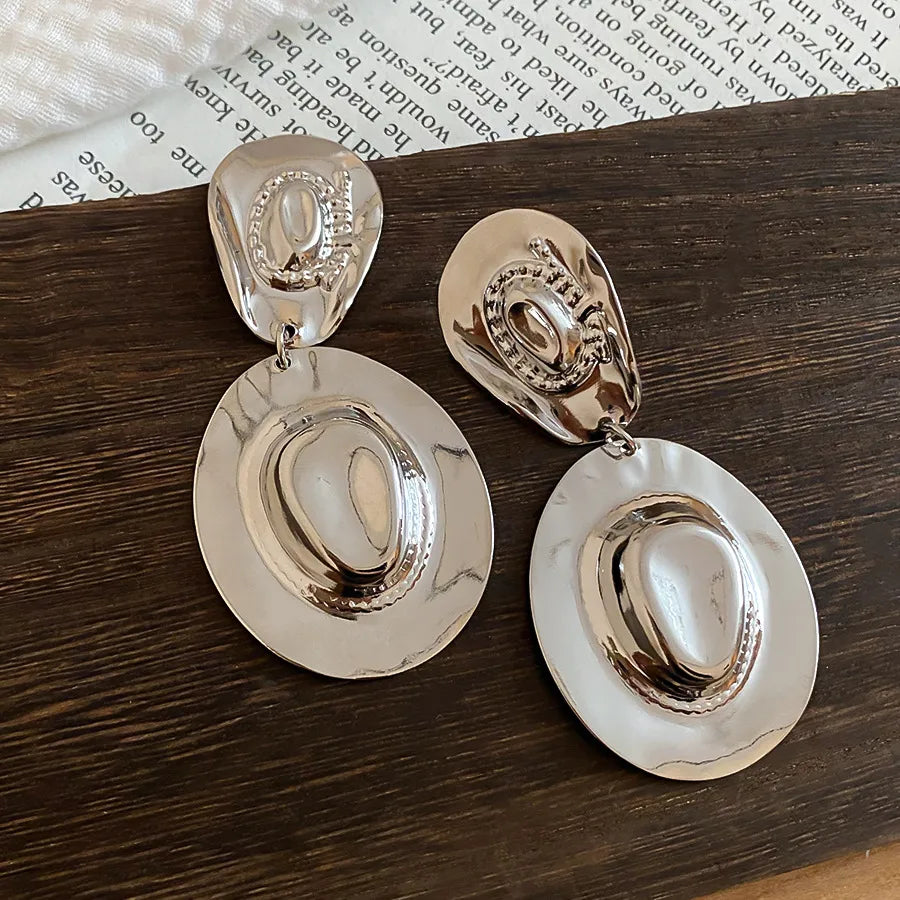 Aretes Sombrero Hierro