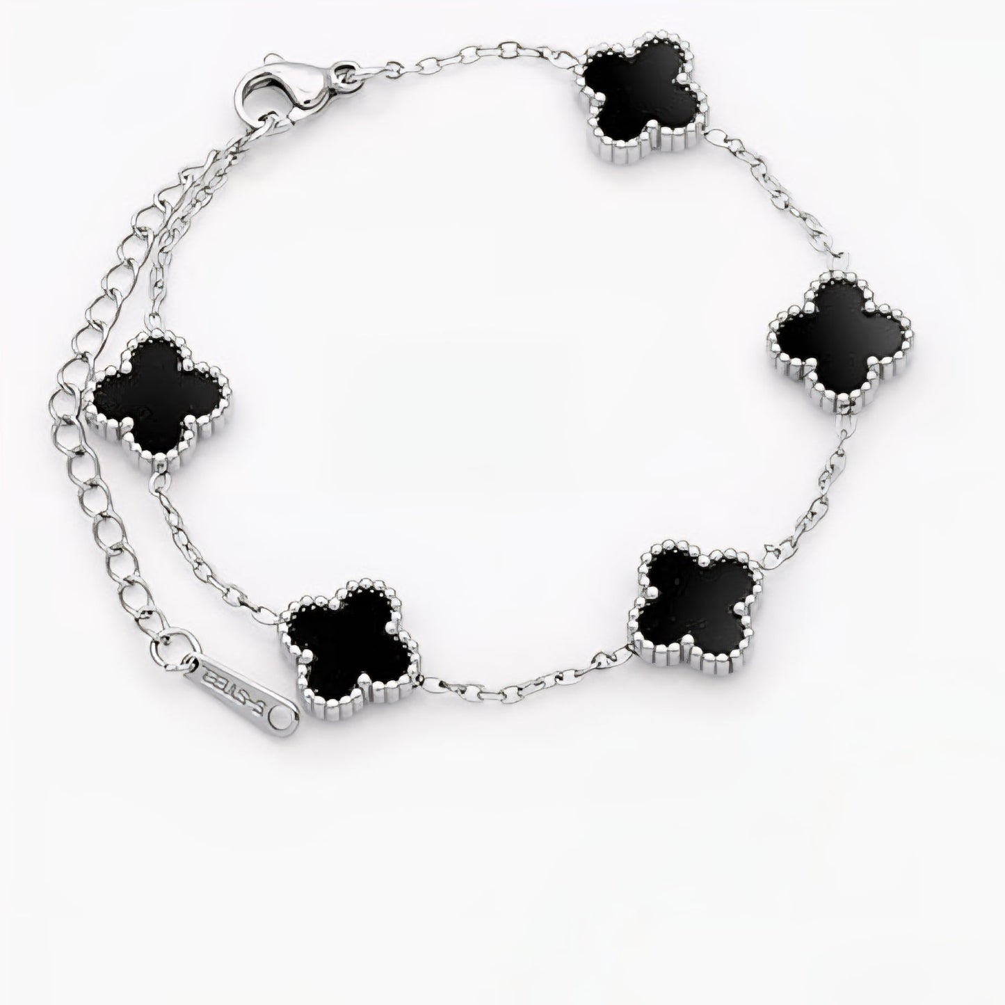 Pulsera Trébol Acero Inoxidable