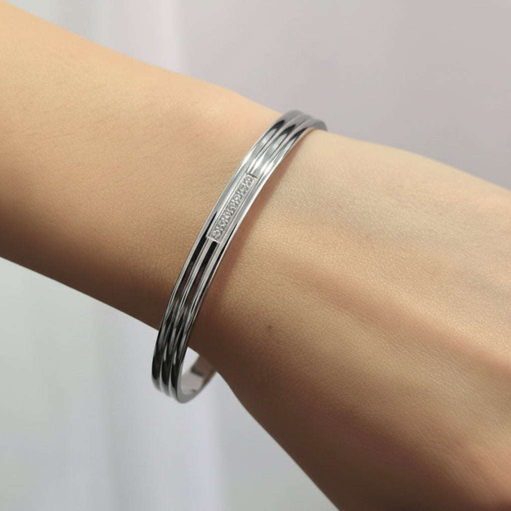 Pulsera Rígida Acero Inoxidable