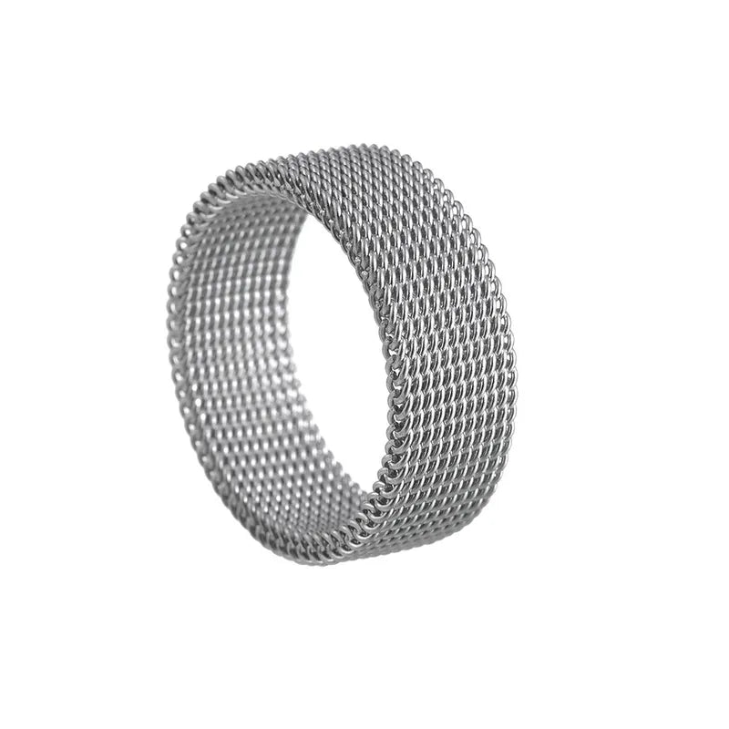 Anillo Acero Titanio Unisex