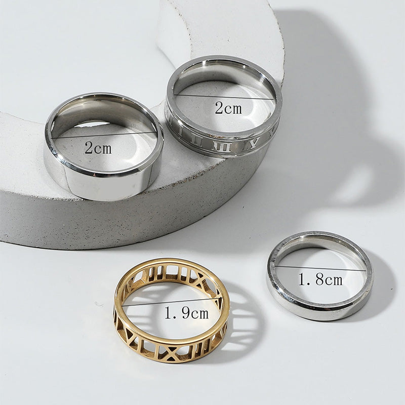 Anillo Numeros Romanos