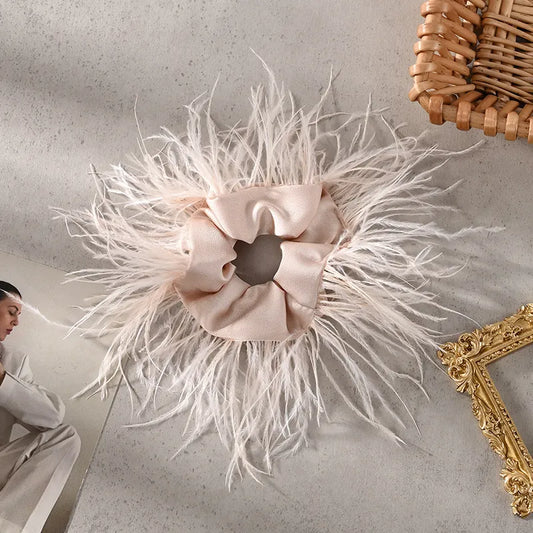 Liga para el Cabello Plumas