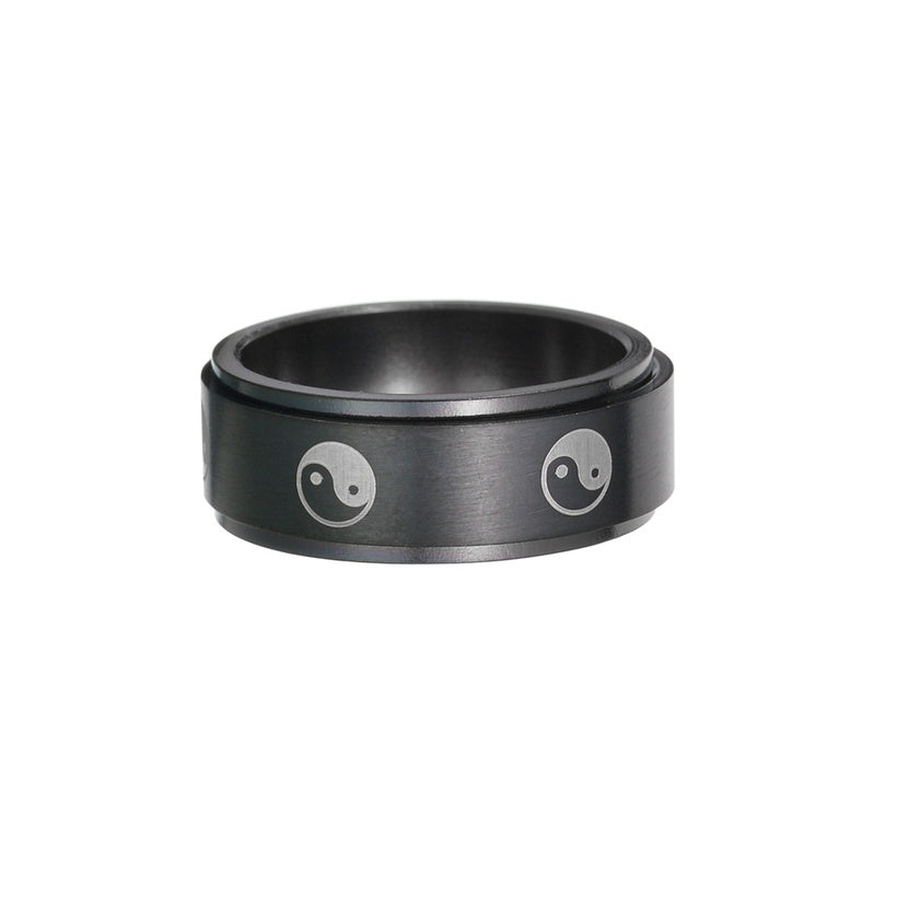 Anillo Signo Armonía Giratorio