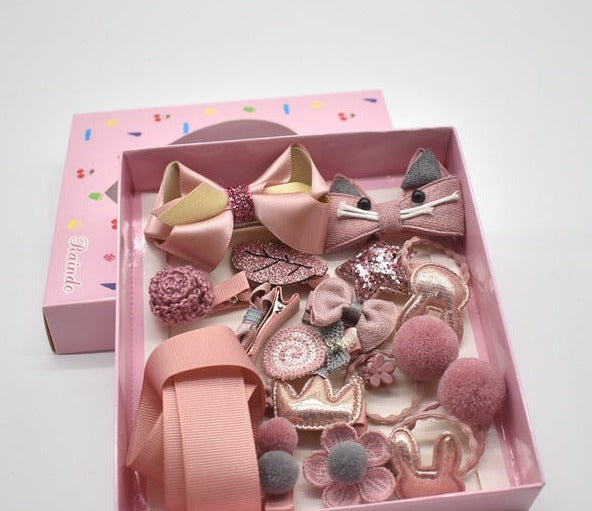 Juego De 18 Piezas Accesorios Para El Cabello