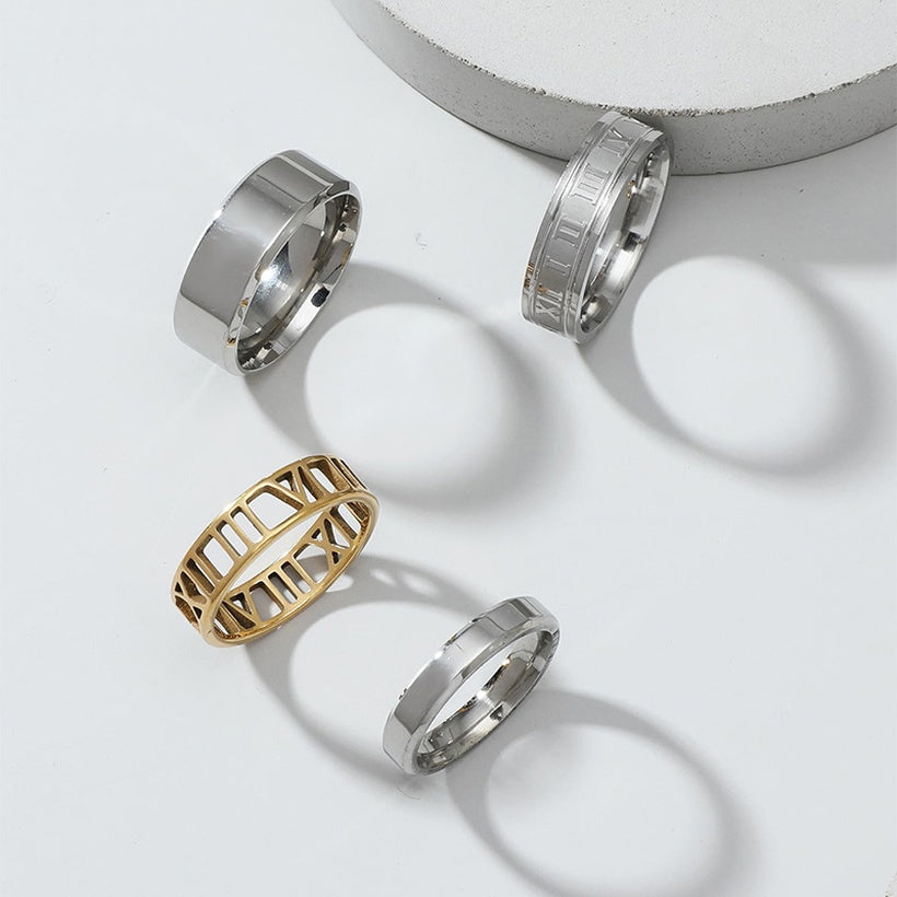 Anillo Numeros Romanos