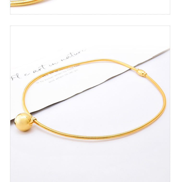 Collar Sencillo Dorado