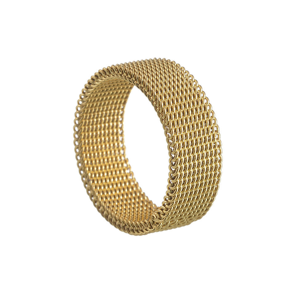 Anillo Acero Titanio Unisex