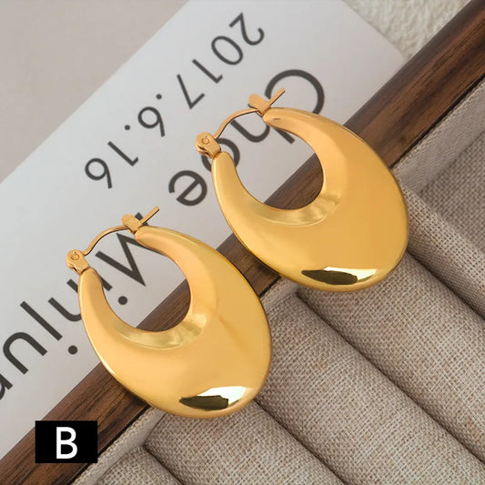 Aretes Forma De U Acero Titanio