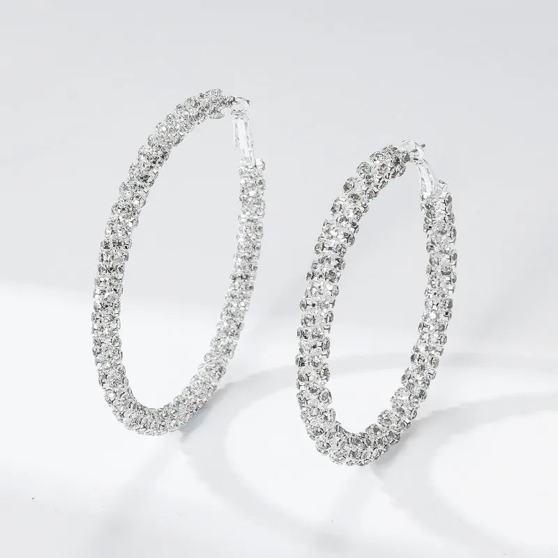 Arracadas Grandes Diamante