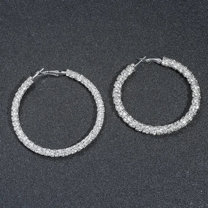 Arracadas Grandes Diamante