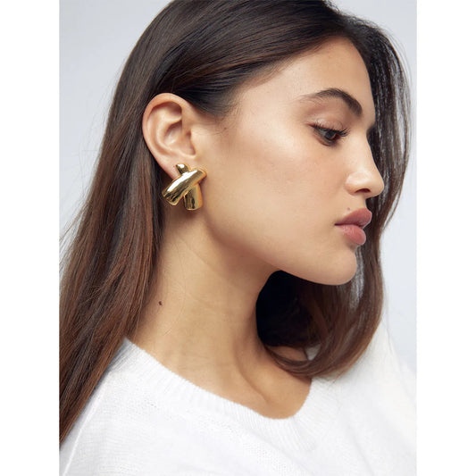 Aretes Estilo Vintage Acero Inoxidable
