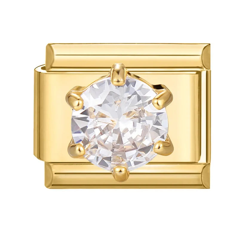 Charm Italiano Acero Inoxidable