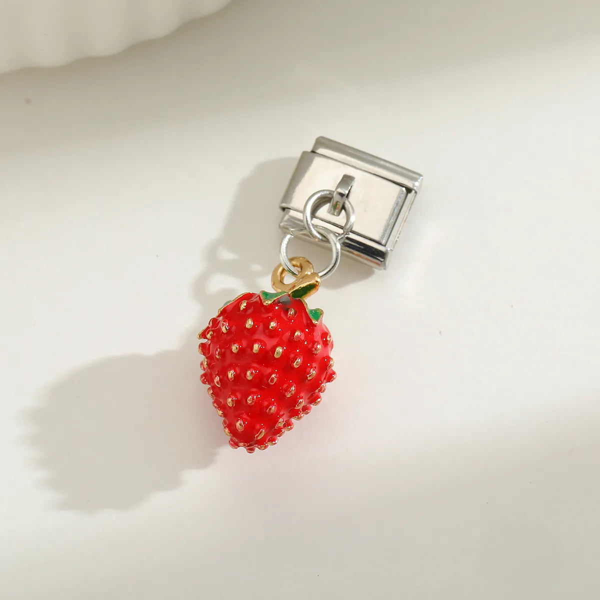 Charm Italiano Fresa Acero Inoxidable