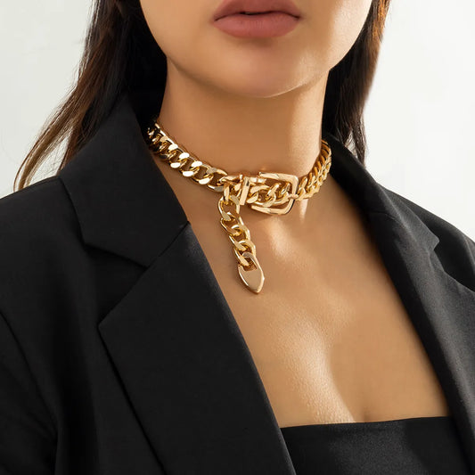 Collar Vintage Cinto Dorado