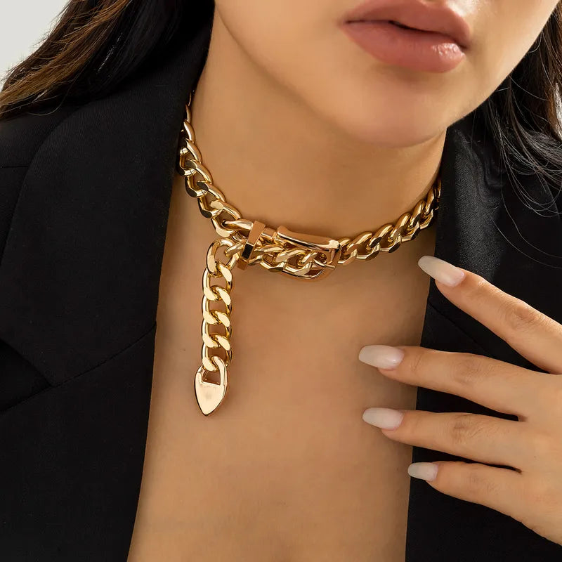 Collar Vintage Cinto Dorado