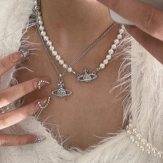Collar Astronave Perlas