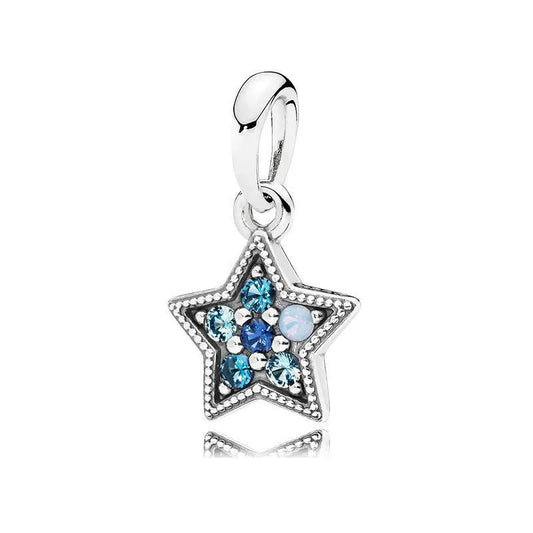 Charm Estrella Plata De Ley 925