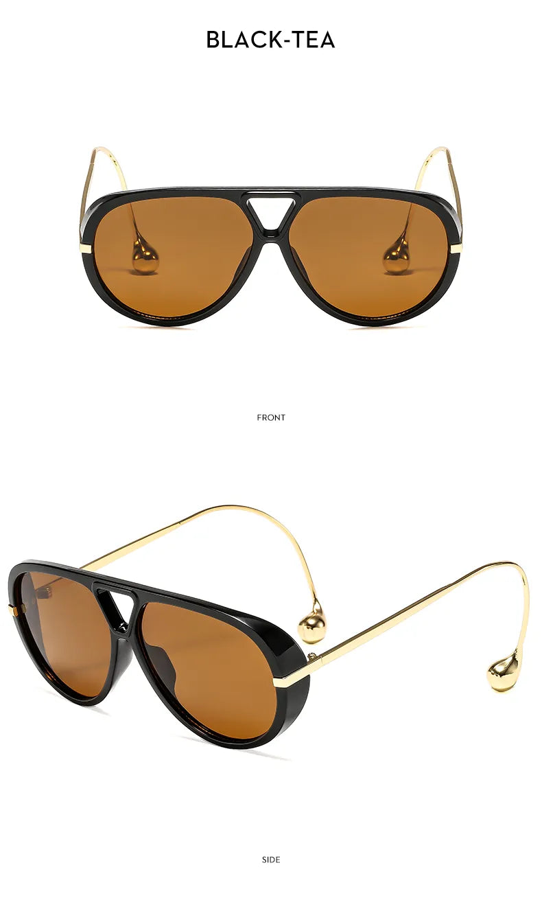 Gafas Sapo Café Negro