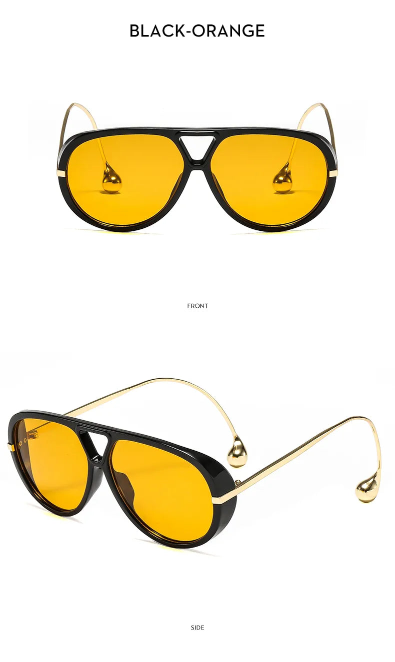 Gafas Sapo Naranja Negro