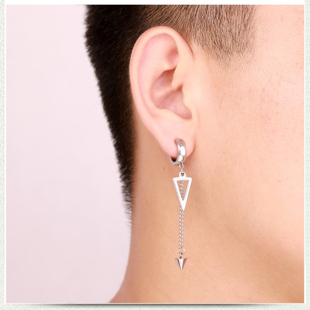 Clip De Oreja Punk Triangulo
