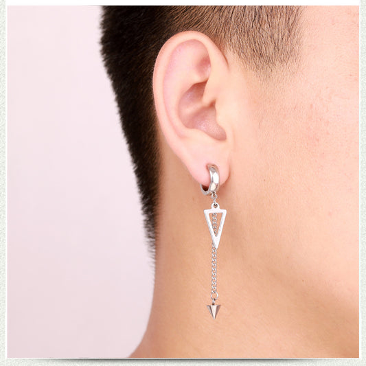 Clip De Oreja Punk Triangulo