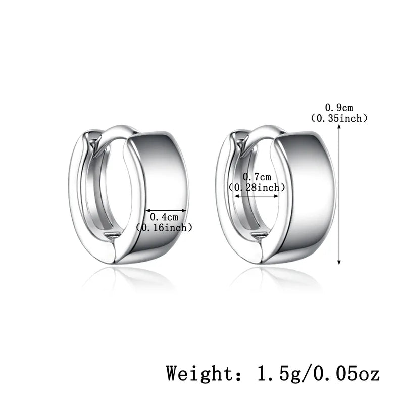 Arracadas Pequeñas Plata 925