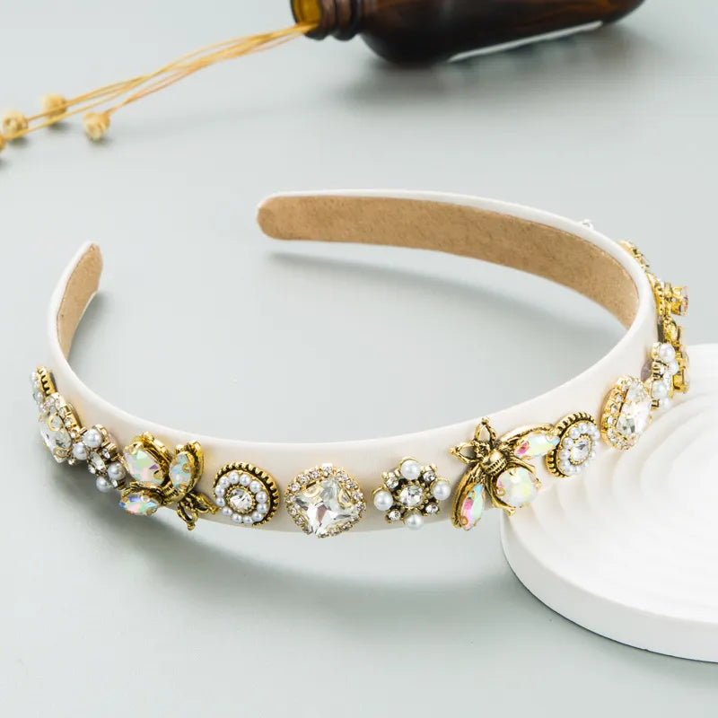 Diadema Abeja Blanca
