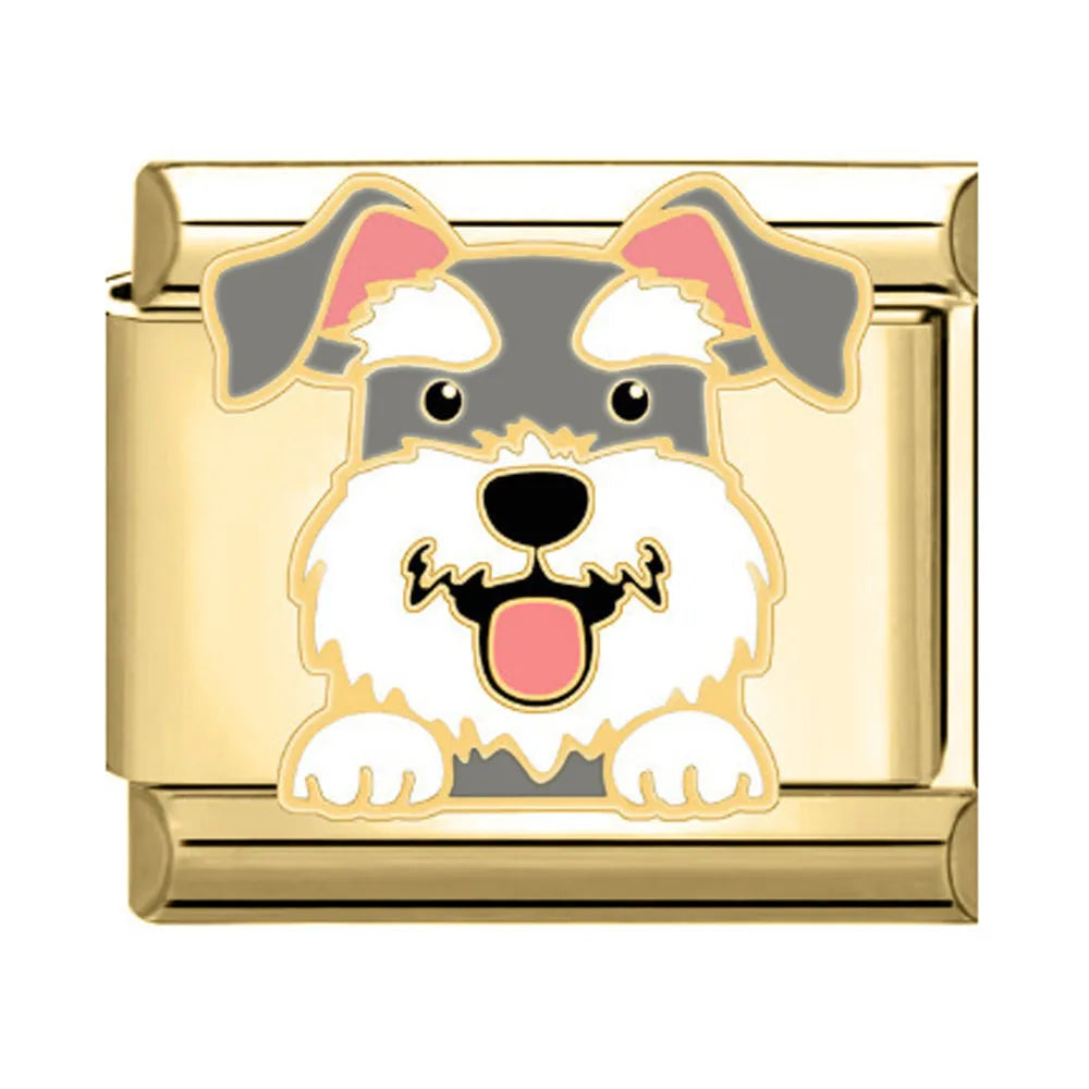 Charms Perros Pulsera Italiana