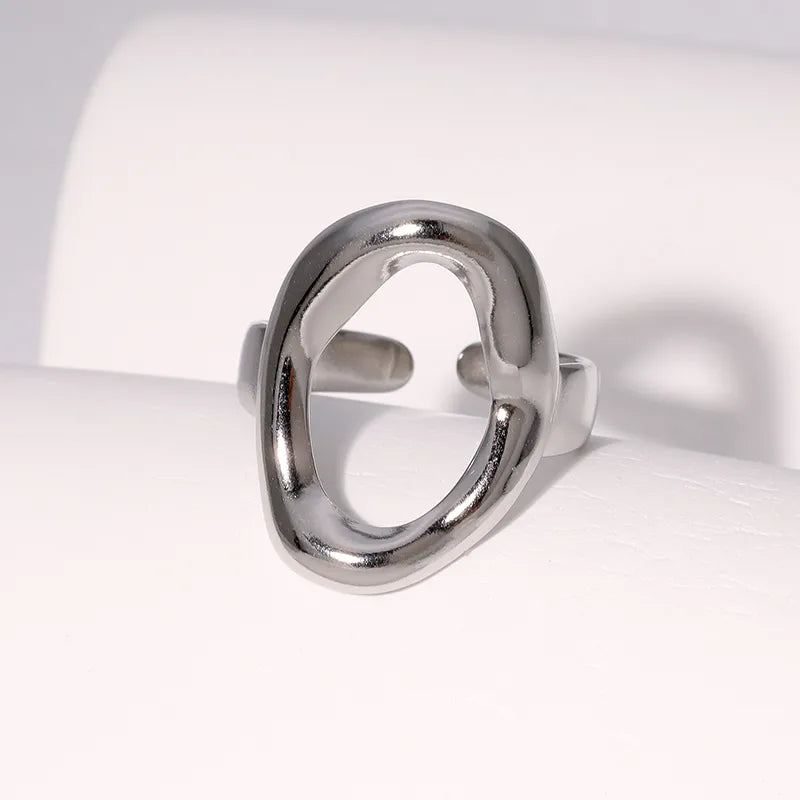 Anillo Abierto Acero Inoxidable