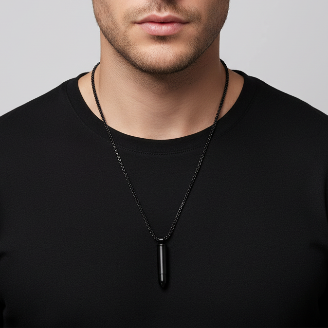 Collar Bala Acero Inoxidable
